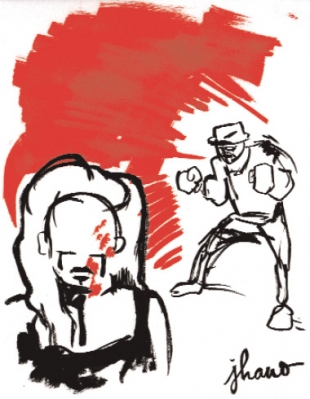 sketch la prostituee